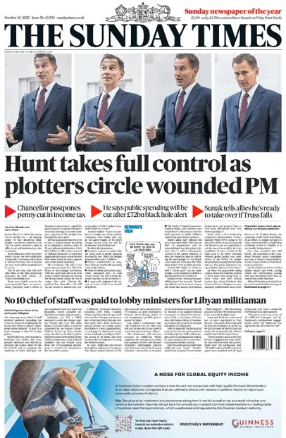 <p>Sunday Times</p>
 cover